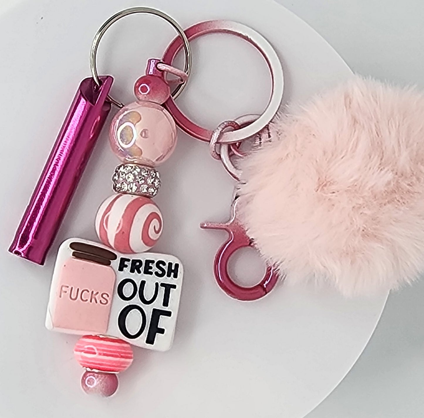 Fresh Out Keychain