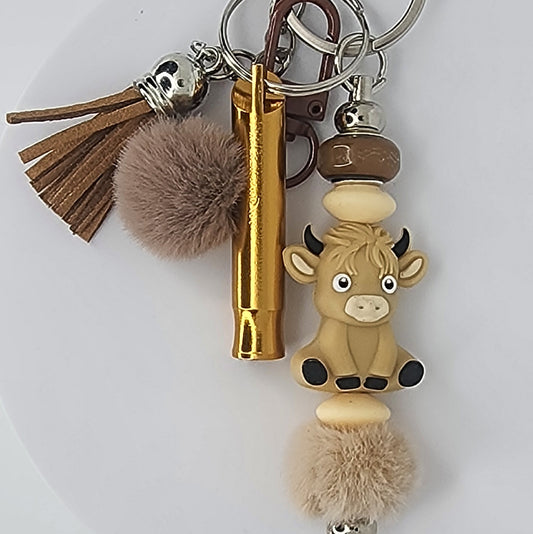 Highland Cow Keychains