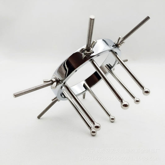 Metal Anal Expander Anal Plug Expansion For Men And Women With Training Fore And Back Court