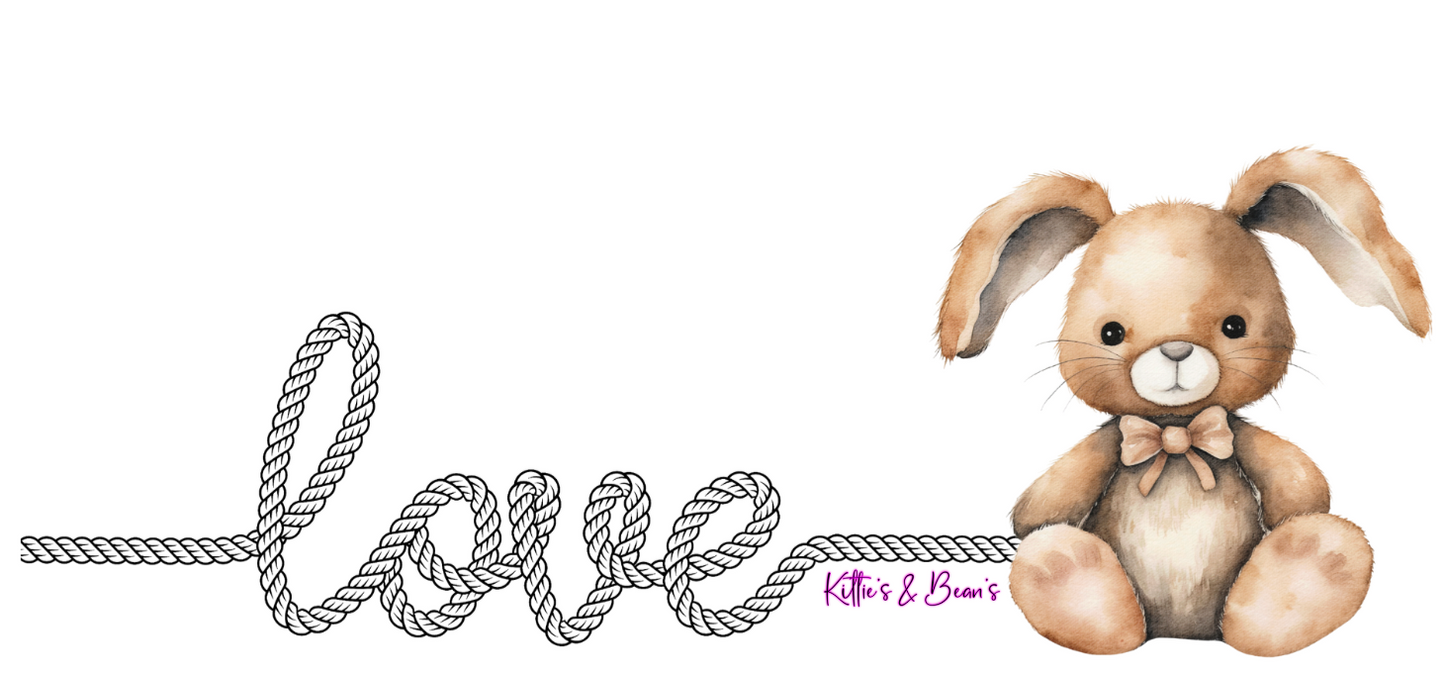 Love Rope Teddy Bear Mug