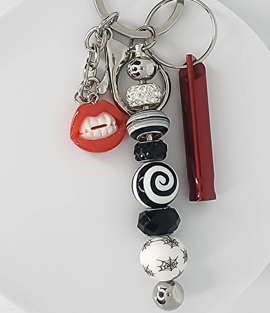 Zany Fangs Keychain