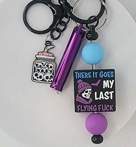 Flying Fuck Keychain