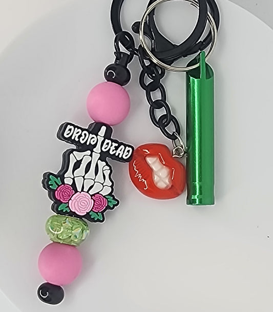 Drop Dead Keychain