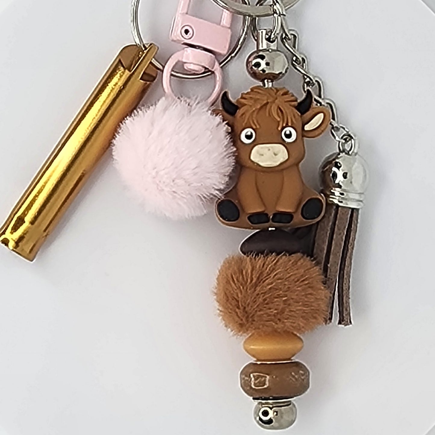Highland Cow Keychains