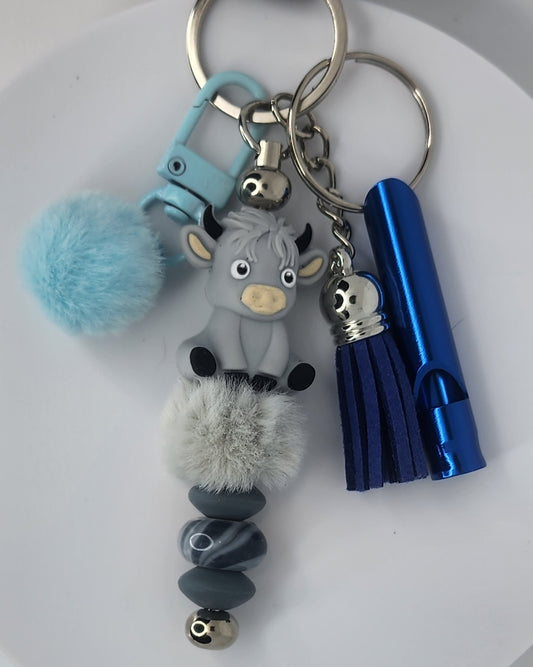 Highland Cow Keychains