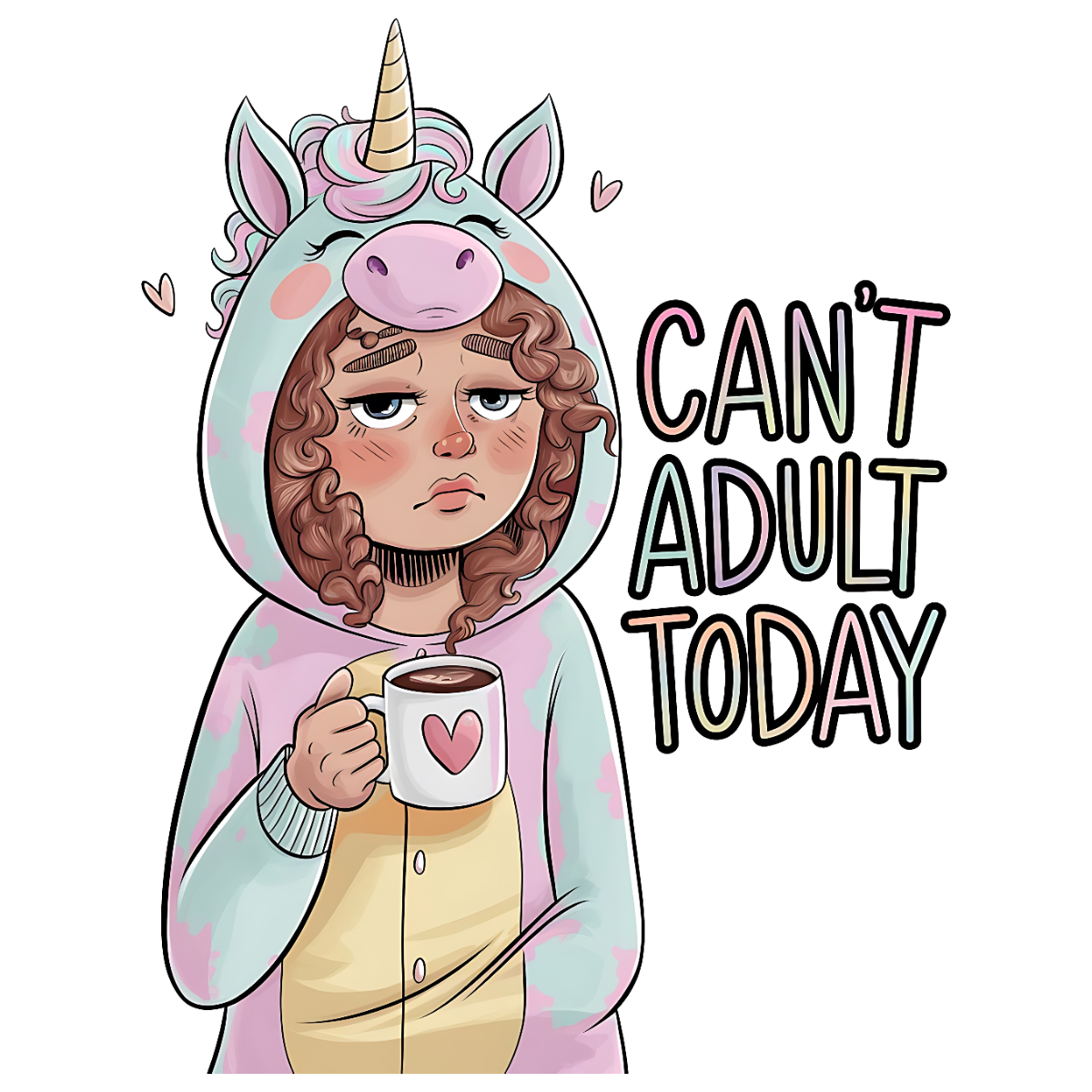 Can't Adult Today Mug