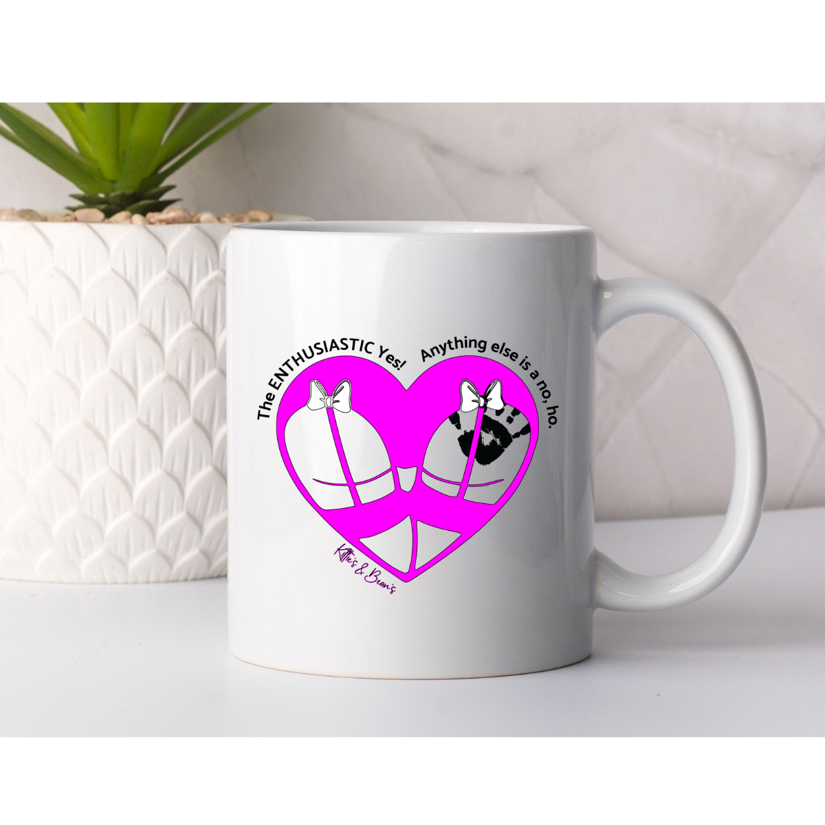The Enthusiastic Yes Logo Mug