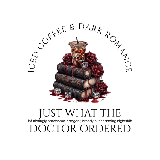 Iced Coffee & Dark Romance T-Shirt