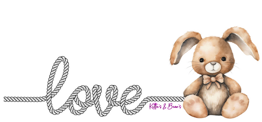 Love Rope Teddy Bear Mug